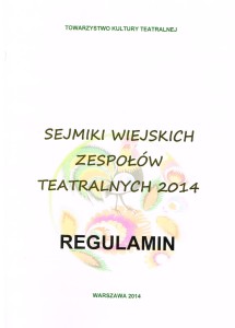 Sejmik 2014 - Regulamin s.1 001
